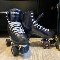 Impala Women’s Roller Skates And Helmet