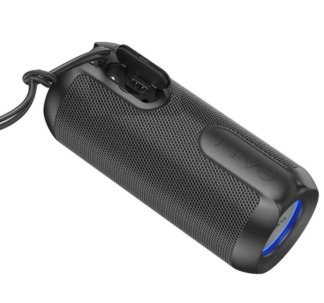 X-MAX Blue tooth Wireless Speaker, X-SP134 model-3.25”x3.25”x7.25”-Black