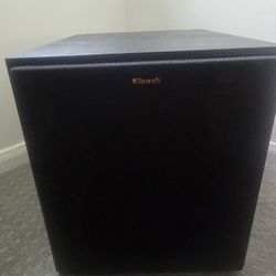 Klipsch 10" Subwoofer For Auto Or Home 