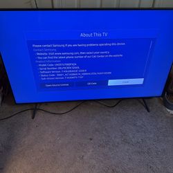 55” 4K Samsung Smart TV