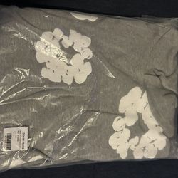 Gray Denim Tears Hoodie-New Large 