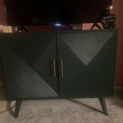 Emerald Green Tv / Dresser Stand