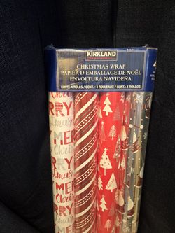 Christmas Wrapping Paper 4 Pack