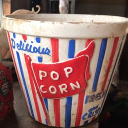 Antique Popcorn Glass Bowl 