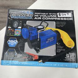 Power Torque Portable Air Compressor 150 PSI 