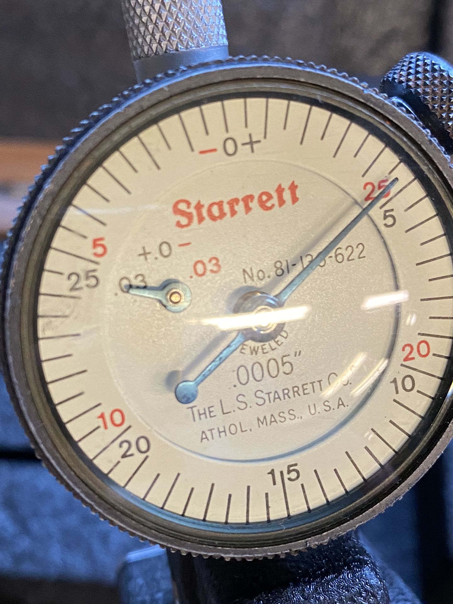 Starrett 1175 Dial Indicator Groove Gage