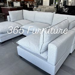 CLOUD GRAY MODULAR COUCH SECTIONAL