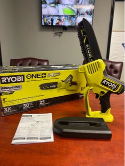 Ryobi 8” pruning chainsaw