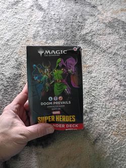 MTG Marvel Super Heroes Doom Prevails Commander Deck