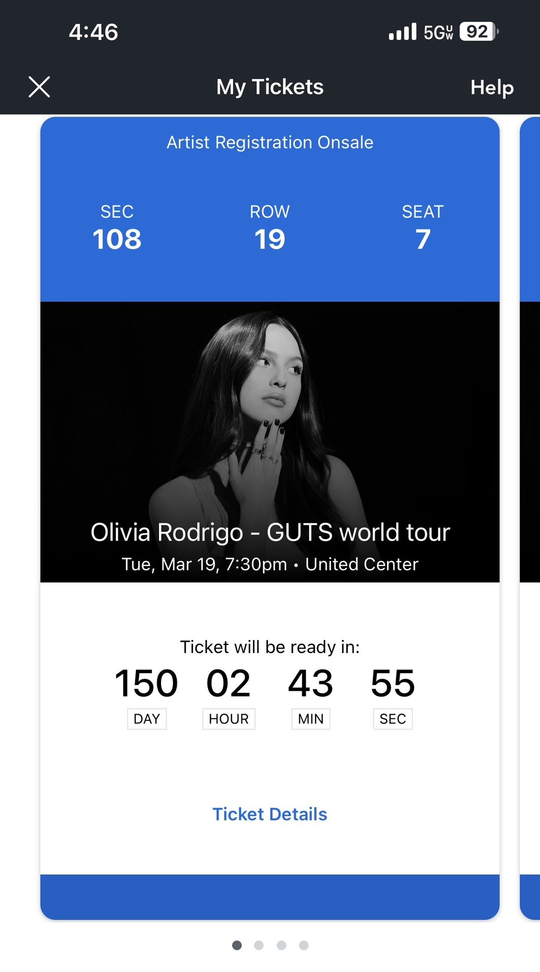 Olivia Rodrigo “GUTS World Tour”