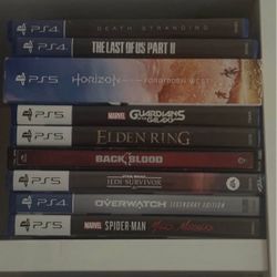 ps5/ps4 games