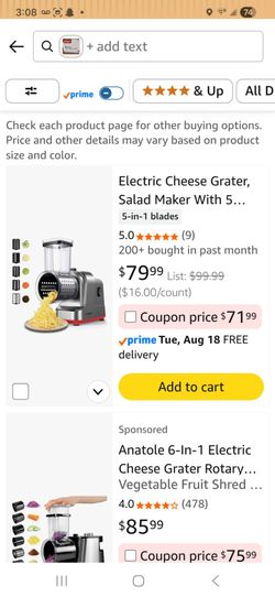 Electric Cheese Grater