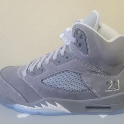 Jordan 5 Retro Wolf Grey Shoes Men's Size 10.5 - In Hand