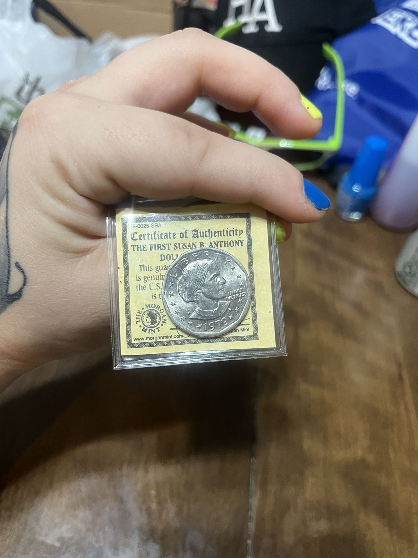 The First Susan B Anthony Dollar 1979