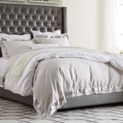 Brand New in Box Ashley Coralayne King Upholstered Bed. 