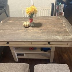 Tall Kitchen Table from living spaces