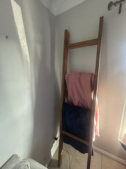 6’ Custom Built Wooden Blanket Ladder