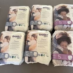 Bamboo Diapers And Training Pants Size 5
