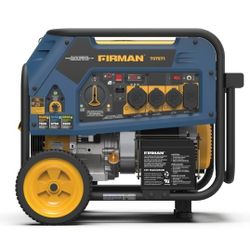 FIRMAN GENERATOR  Firman T07(contact info removed)/7500W 9400W Peak / 7500W Running Tri Fuel
