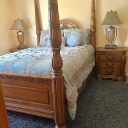 Queen 4 Post Bedroom Set