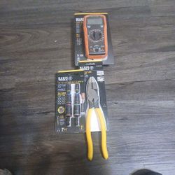 Klien Multi Range Meter/ Pliers/metric Flip Socket Set