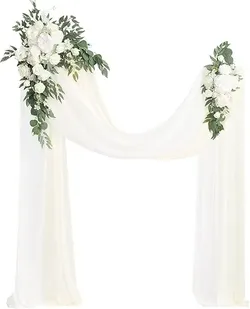 Ling's Moment Wedding Arch Flowers