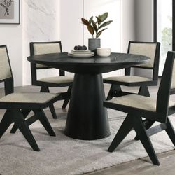 48" Round Dining Table 5 Pc. Set