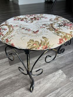 Pair Of Oil Rubbed Bronze Stools