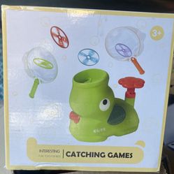 Outdoor Stamp Flying Disk Launcher/catching Game