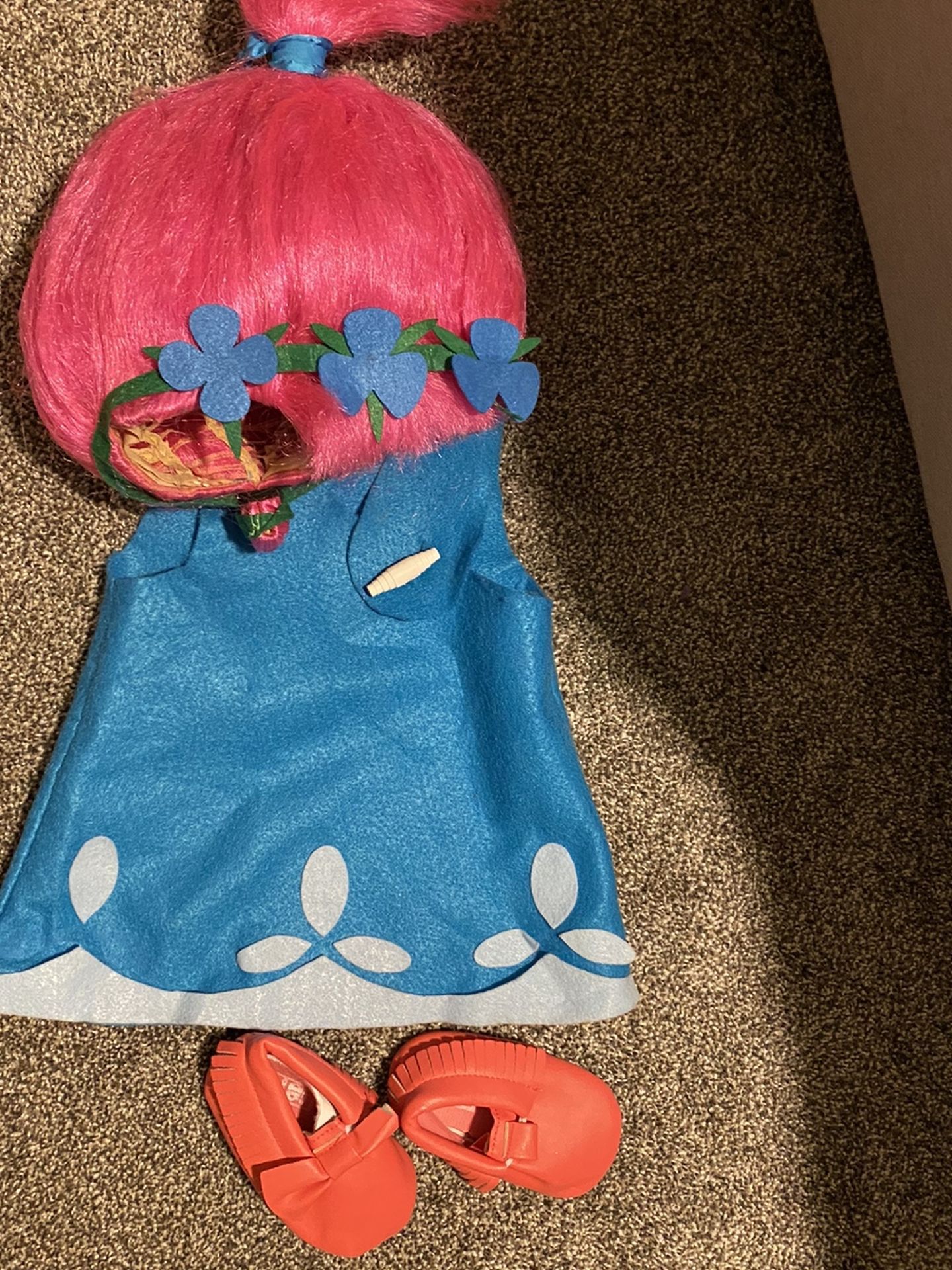 Trolls Poppy Costume - Size 1 Year Old