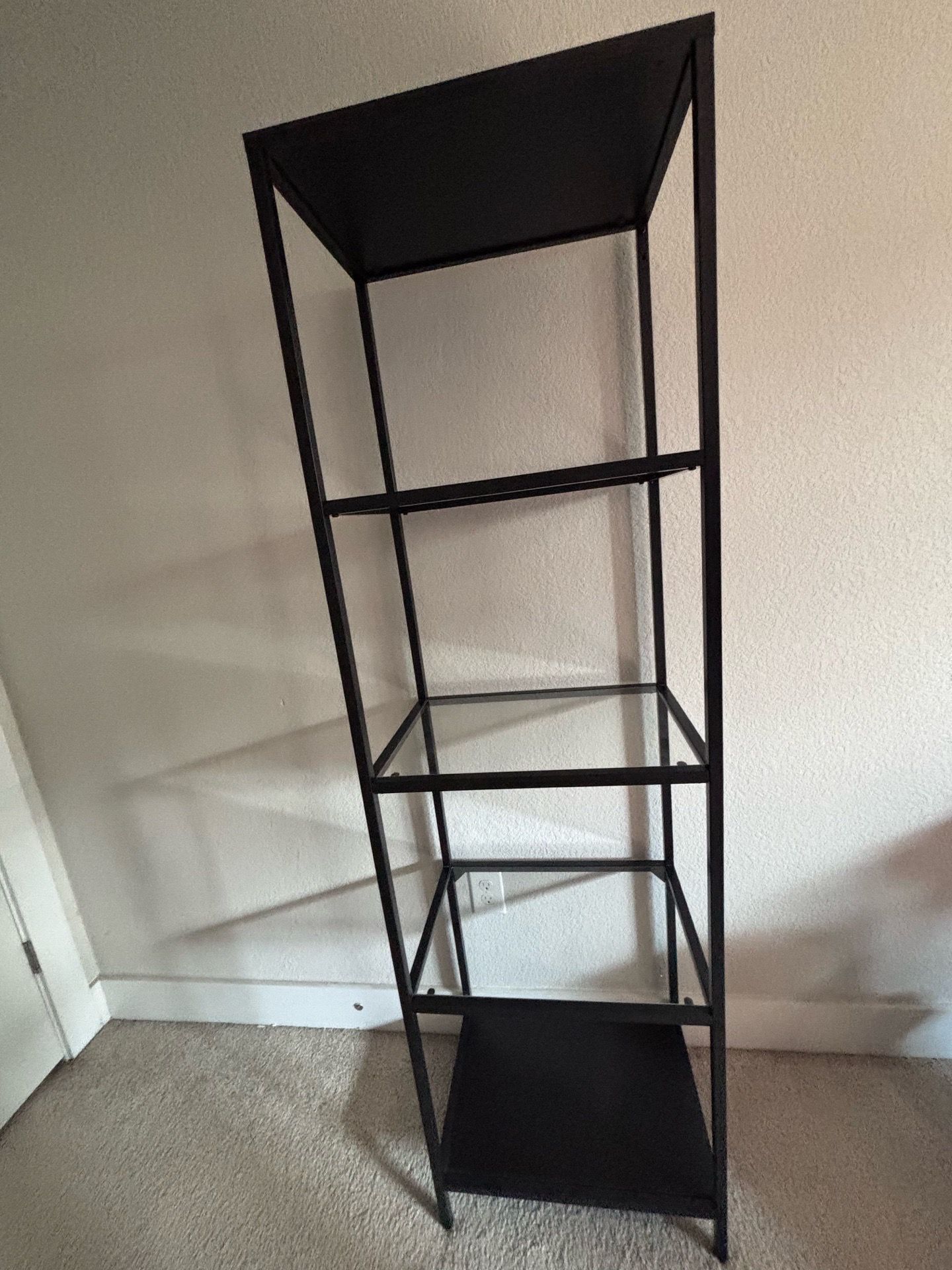 IKEA Glass shelf unit