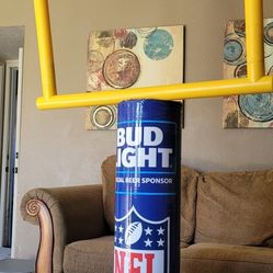 Football Goal Post Bud Light Decor For Bar Garage Restaurant Or Backyard