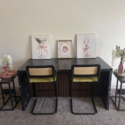 3 Piece Table and Side Tables