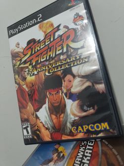 Street Fighter Anniversary Collection PS2 