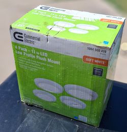 11" flush mount lights