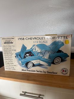 Gearbox collectible 1958 Chevrolet corvette diecast