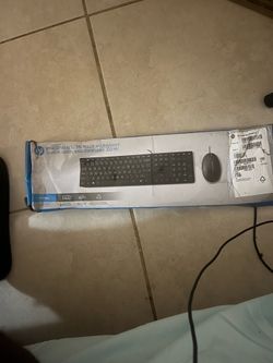 Hp desktop 320k mouse and keyboard