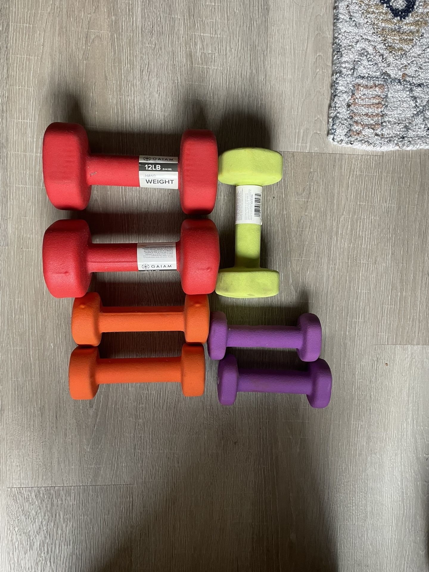 Gaiam Neoprene Hand Weights