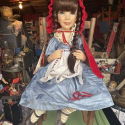 Jane Bradbury Limited Edition Porcelain Doll #161/1000 – Little Red Riding Hood – 2003