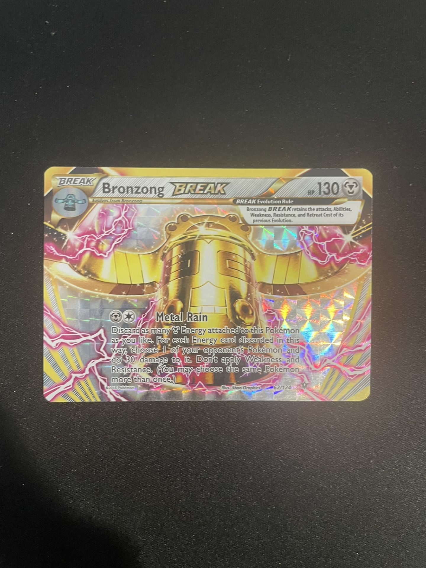 Pokémon Card: Bronzong BREAK-XY Fates Collide -Rare-62