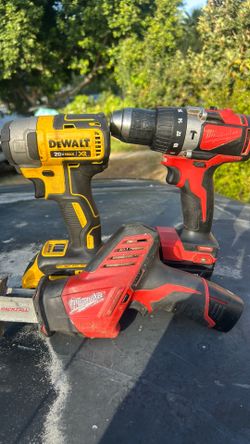 Drills and sawzall