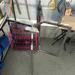 Big Glass Top Table (Never Used) 