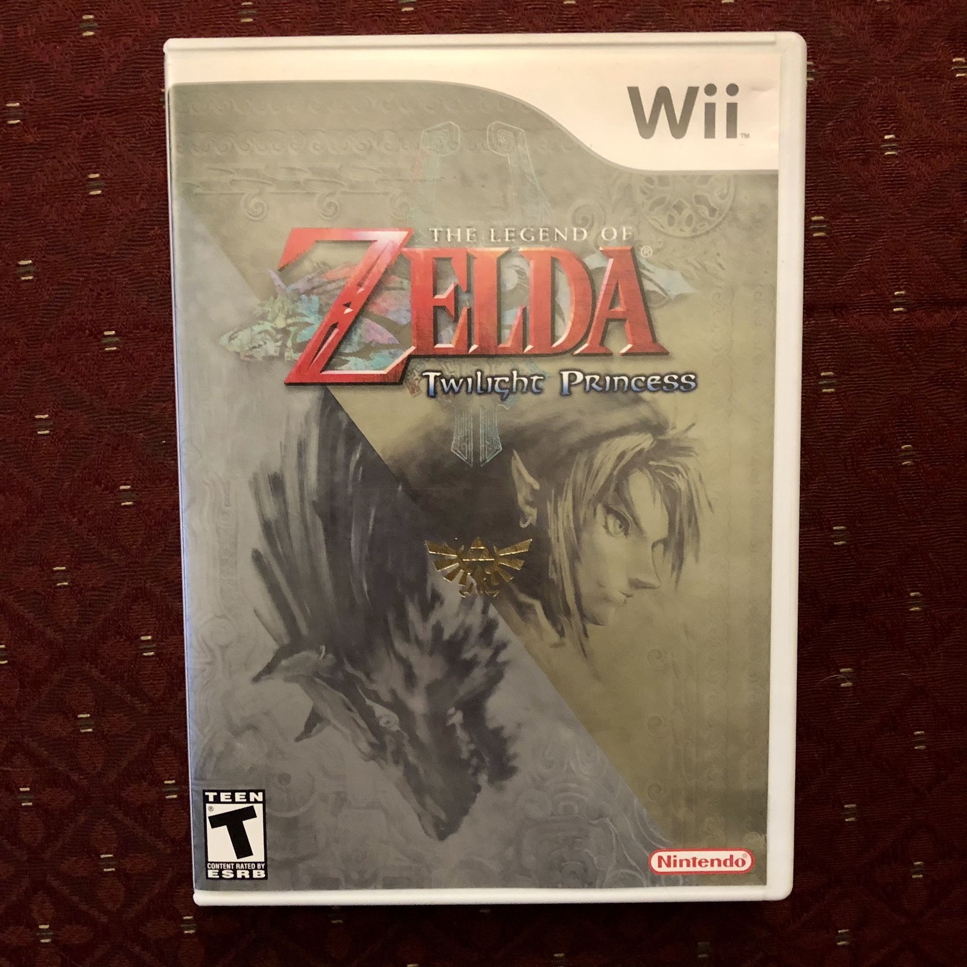 The Legend Of Zelda Twilight Princess Wii (Case And Manual Only)
