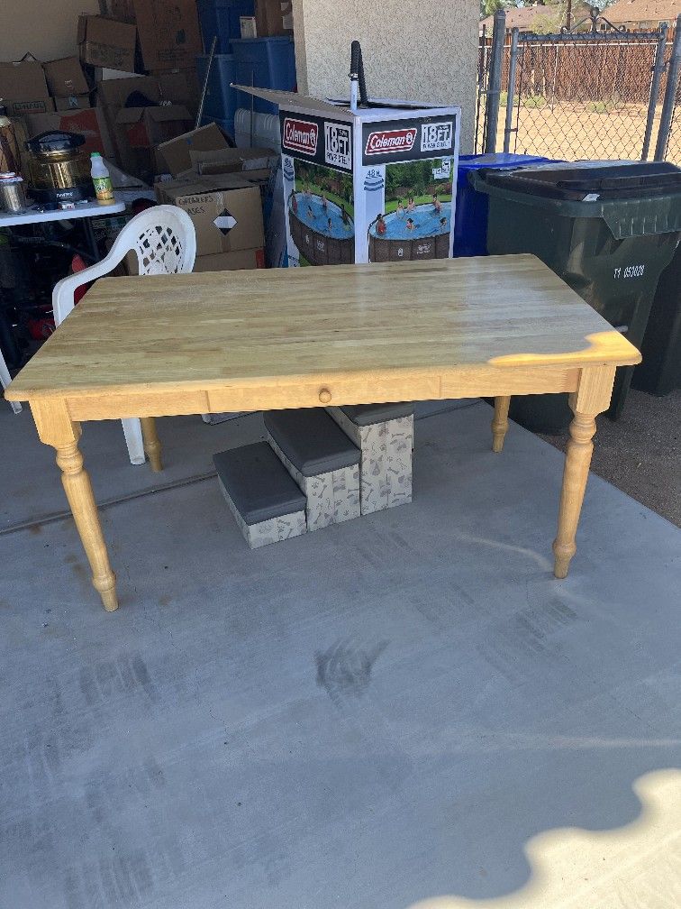 Solid Wood Table