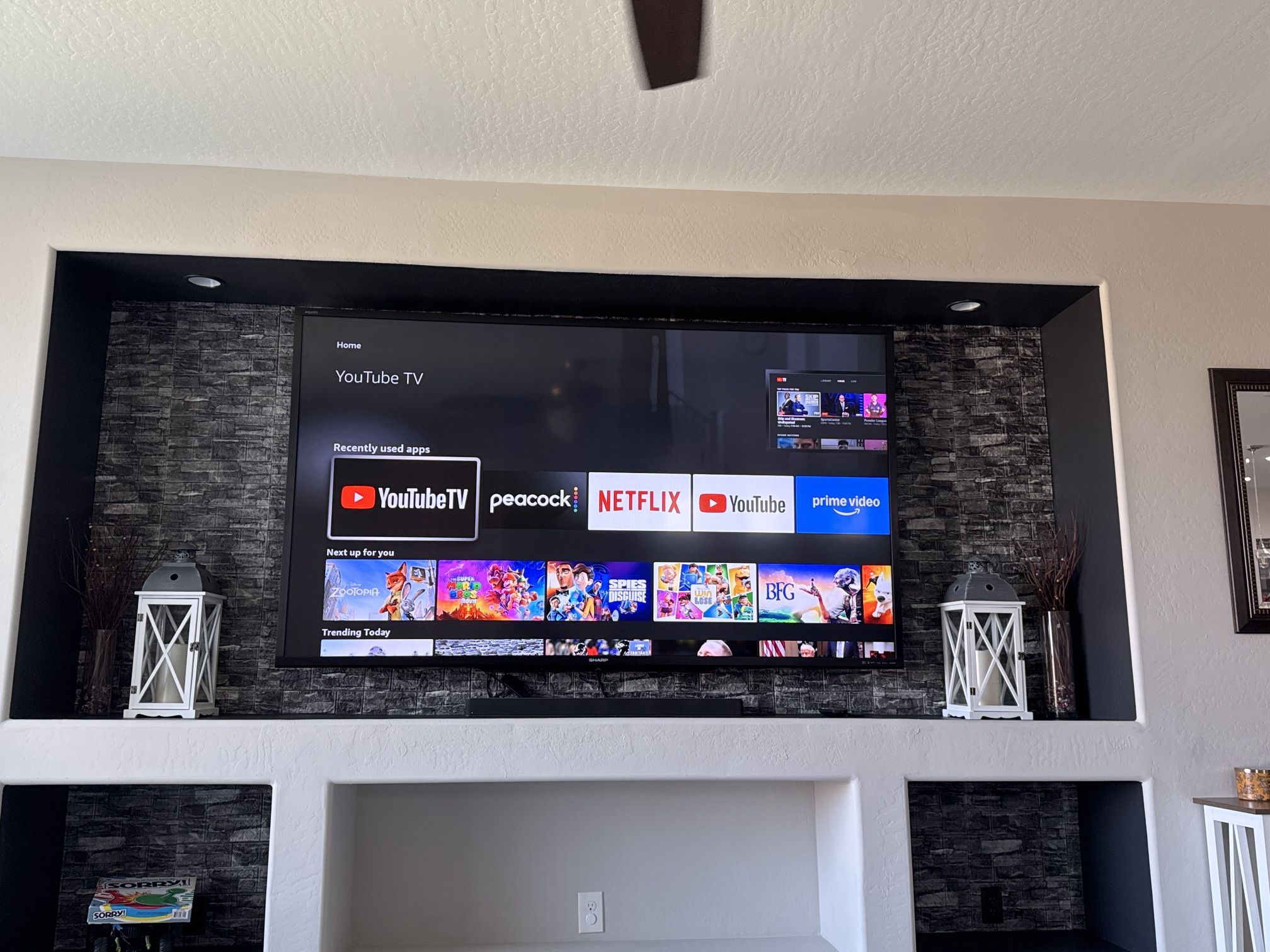 90” Sharp Aquos (not A Smart TV)