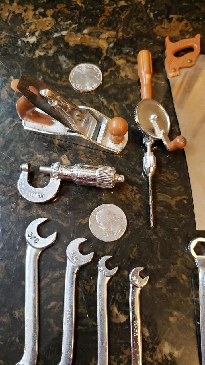 Marx Miniature Tools Auction