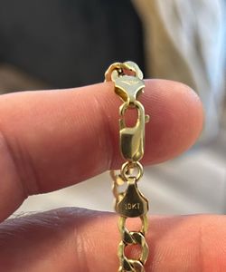 10kt gold chain