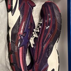 Bape And Adidas Orketro Purple  Size 7 1/2