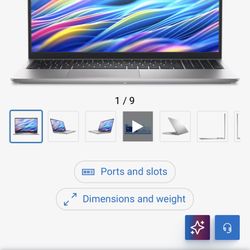 Black Dell 15” Laptop