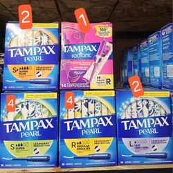 Tampax Tampons 